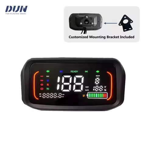 48V 60V 72V 84V 96V 108V Votol FarDriver LCD Display KMH/MPH One-LIN YXT Speed LCD Speedometer for E