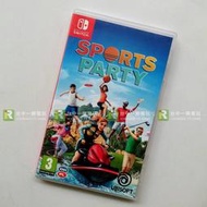 【售完】NS 任天堂 Switch 運動派對 sport party 中文版 派對遊戲【台中一樂電玩】