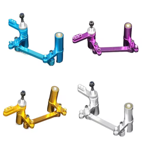 RC 102057 102040 Alum Alloy Steering Servo Saver Combination For 1/10 HSP 94101 94107 94111 94123 Bu