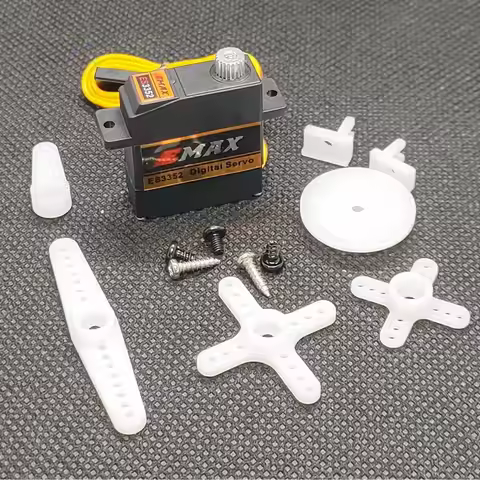 EMAX ES3352 12.4g Mini Metal Gear Digital Servo for RC Airplane Suitable For JR Plug Type