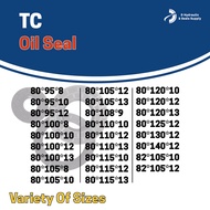 NBR TC OIL SEAL 80,82(ID) OIL SEAL NBR TC (TC80X120X13/80X110X13/80X130X12/80X110X12/80X95X8/80X110X