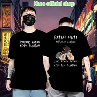 Adult Distro T-Shirt Short Sleeve Pearl Words Motif Bestseller / Bu Unisex Anime T-Shirt 06B8