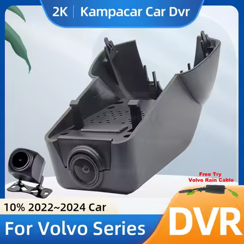 Kampacar VLV19-2K 1440P Wifi DashCam Dash Cam Car Dvr For Volvo V90 S90 XC60 XC 60 T8 B4 B5 2022-202