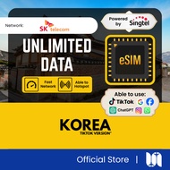 【韩国 South Korea eSIM】【Support T1KT0K】Korean eSIM Korea High Speed Network Korea eSIM