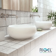 [Pre-Order] RIGEL Pebble Counter Top Basin RL-LS5011 [Bulky] - Delivery Mid - End May