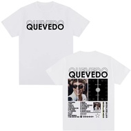Rapper QUEVEDO Buenas Noches T-shirt Lelaki Wanita Pakaian Kasual T-Shirt Fesyen Hip Hop Lengan Pend