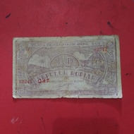 Uang kertas lama Indonesia ORIDA Sumatra uang kertas kuno TP12tw
