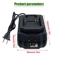 Charger Makita Lithium Bor 21V Charger Adaptor Casan Cas Baterai Cordless Nagawa Bor Impact Wrench K