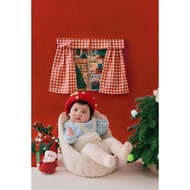 Children's Photography Costume Christmas Christmas Little Red Riding Hood Theme Baby Hundred Days Ph
