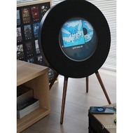 Spot Goods MORRORART R1Floating Transparent Lyrics Speaker Vinyl Record Bluetooth Subtitle Retro Hom
