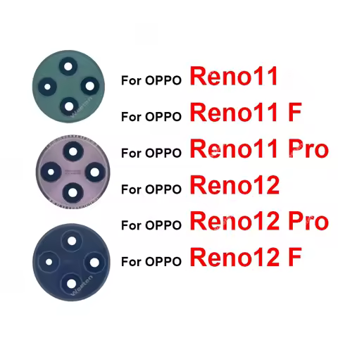 Rear Camera Lens Glass For OPPO Reno11 Reno12 Reno 11 12 F Pro 4G 5G Back Lens Glass With Adhesive S