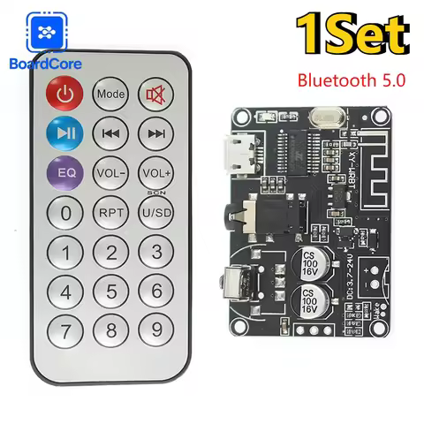 Bluetooth 5.0 Audio Module XY-WRBT Audio Receiver Board MP3 Lossless Decoder Board Wireless Stereo M
