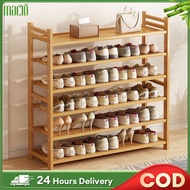 Bamboo Shoe Rack Shoes Rack Shoe Cabinet Rack Multifunctional Shoe Rack shelf Organizer Shoe Rack Rak Kasut Kayu鞋架