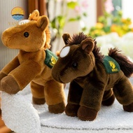 LARGLO Simulation Horse Plush Toys, Simulation Horse PP Cotton Realistic Horse Stuffed Toy, Cute Sof