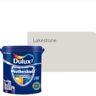 DULUX WEATHERSHIELD - LAKESTONE (20L)/CAT TEMBOK EXTERIOR - Tokoasma