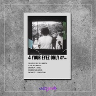 Cover Album music song band 4 Your Eyez Only by J.Cole wooden poster aesthetic room decoration