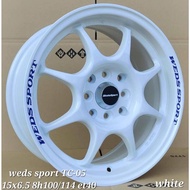Wedssport tc05 flowforming wheel thailand wheel auto option design JDM design