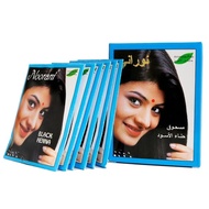 NOORANI BLACK HEENA FOR MAN AND WOMEN 6X10G  SALE av