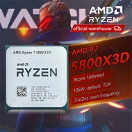 ✈AMD Ryzen 7 5800X3D Novo CPU R7 5800X3D 8-Core 16-Thread CPU Processor L3=96M Socket AM4 Brand ☃✤