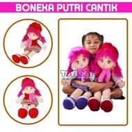 Boneka Besar Jumbo Perempuan Putri Cantik Chella Girl Plush Doll