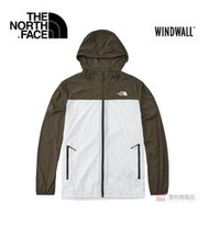 -七折特價-滿3000免運 [雙和專賣店] THE NORTH FACE 男 防曬兜帽外套/4U8X/白.橄欖綠