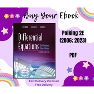 Differential Equations with Boundary Value Problems - 2E (2006 ; 2023)