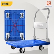 DELI TROLLEY 47cmx73cm(150kg) / 60cmx90cm(300kg) Flatbed Cart (DL6111)(DL6112)