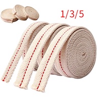1/3/5M Kerosene Lamp Wick  Flat Cotton Oil Lamp Wick Braided Cotton Wick  For Oil Lamp