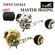 Opass fishing reel Master Jigging 31HG,41HG Baitcasting Fishing Reel Line guide jigging Slow jigging