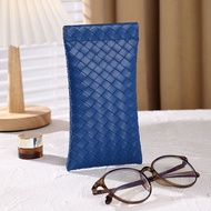 Ranghe กล่องแว่นตากันแดดซองแว่นตาสาน1ชิ้น,ถุงผ้าใส่แว่นกันน้ำแบบพกพากล่องแว่นตากันแดดหนัง PU เก็บของที่ครอบป้องกันแว่นตา