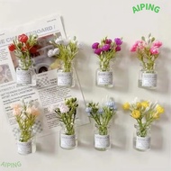 NG1ZX 8pcs Refrigerator Magnets, Mini Small Kitchen Decoration Vase Magnets,   Cute Fun Refrigerator