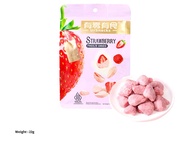 KERIPIK BUAH STRAWBERRY / FREEZE DRIED STRAWBERRY BEKU HALAL SEHAT