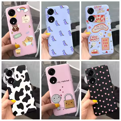 For OPPO Reno8 T 4G Phone Case Reno 8T 5G Back Cover Lovely Cartoon Soft Silicone Funda For OPPO A78
