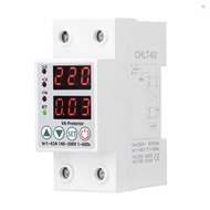 Dual Display Adjustable Voltage Protector Intelligent Over-voltage Under-voltage Over-current Protec
