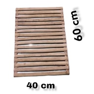 Bamboo Footrest Cat Cage Mat Rabbit Chicken Dog Bamboo Material Animal Cage Coaster Bamboo Cage Mat