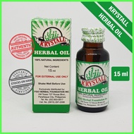 ✗ Ⅻ ✧ ☇◑ Krystall Herbal Oil by FGO