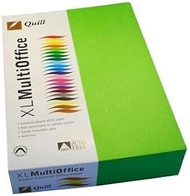 Quill Coloured Paper 80gsm A4 Lime 500 Sheet Ream