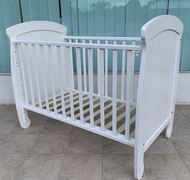 Seni Daya Angelcot Solid Tropical Full Board Meranti Wood 60 cm x 120 cm(24" x 48")Baby Cot Combo De