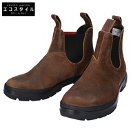 รองเท้าบูท Blundstone x Filson รุ่น 001830 สีน้ำตาลหนังกลับ มีแถบยางยืดด้านข้าง ไซส์ 6 [มือสอง]