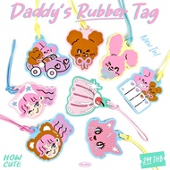 DADDY | Daddy's Rubber Tag Luggage Super Cute Bag