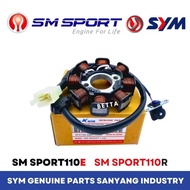 SM SPORT110 R FUEL COIL SM SPORT 110R STATOR KOIL STARTOR COIL STARTER KOIL MAGNET COIL ASSY SM SPOR