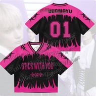 26 hot selling Men's&Women's Album TXT Jersey Thorn Tree Stick With You Fans Gift Plus Size Fashion 