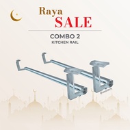 Eubiq Power Track - Kitchen Rail (400mm) x 1pc [Eubiq Malaysia Official]