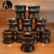 golong kayu joran timbang lubang besar gulungan pancing