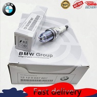 【4pcs】Original Iridium Spark Plug 12120037607#BKR6EQUP For BMW E34 E36 E38 E39 E46 M62 E65 M54 325i 