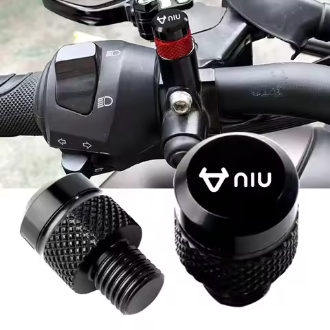 For Niu Kqi3 M Pro M1s Mqi Nqi Gt Gts Pro N1s Uqi N1 U1 U+a U+b Motorcycle M10 aluminum mirror hole 