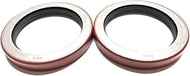 (Pack of 2) Trailer Hub Wheel Unitized Oil Seals WPS (TM) 10-51 (370150BGO) for 9K-10K GD Axles ID 2