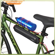 [joytownonline.sg] Bicycle Front Tube Frame Bag Waterproof Bike Pouch Large Capacity Pannier Bag