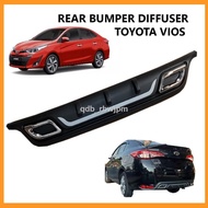 TOYOTA VIOS 4RTH GEN/XE REAR BUMPER DIFFUSER