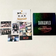 Bts - Dark &amp; Wild Album with V/Taehyung pc/photocard+Group Set A/B/C